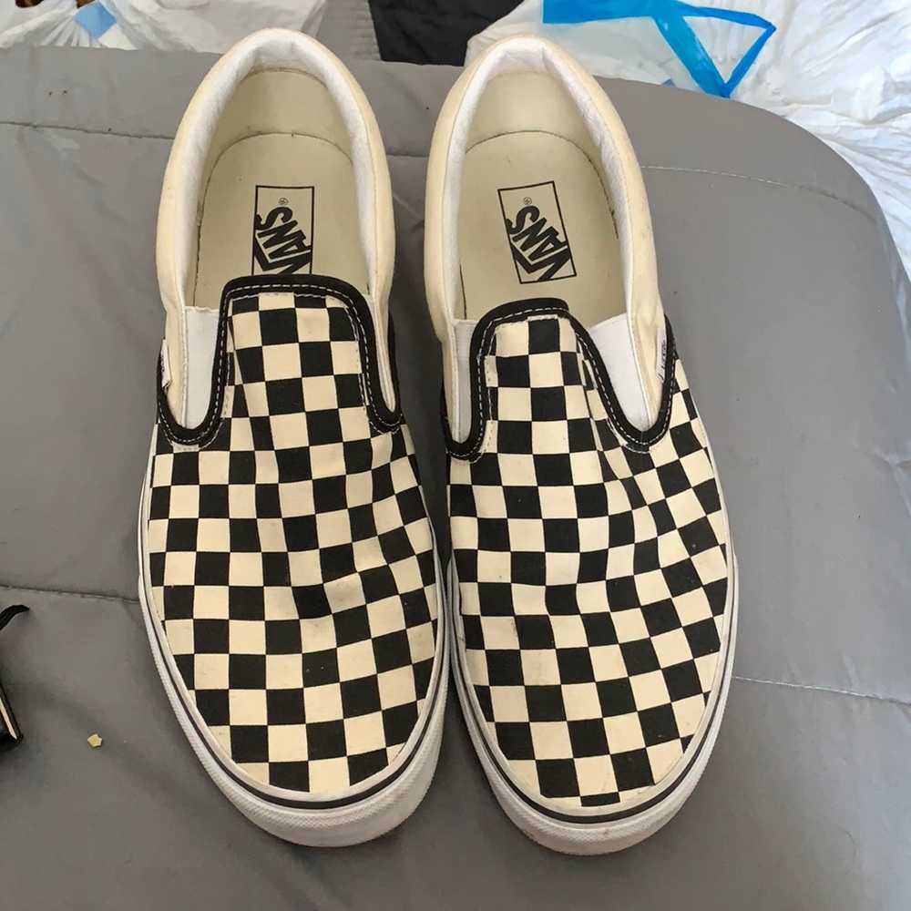 Checkered vans